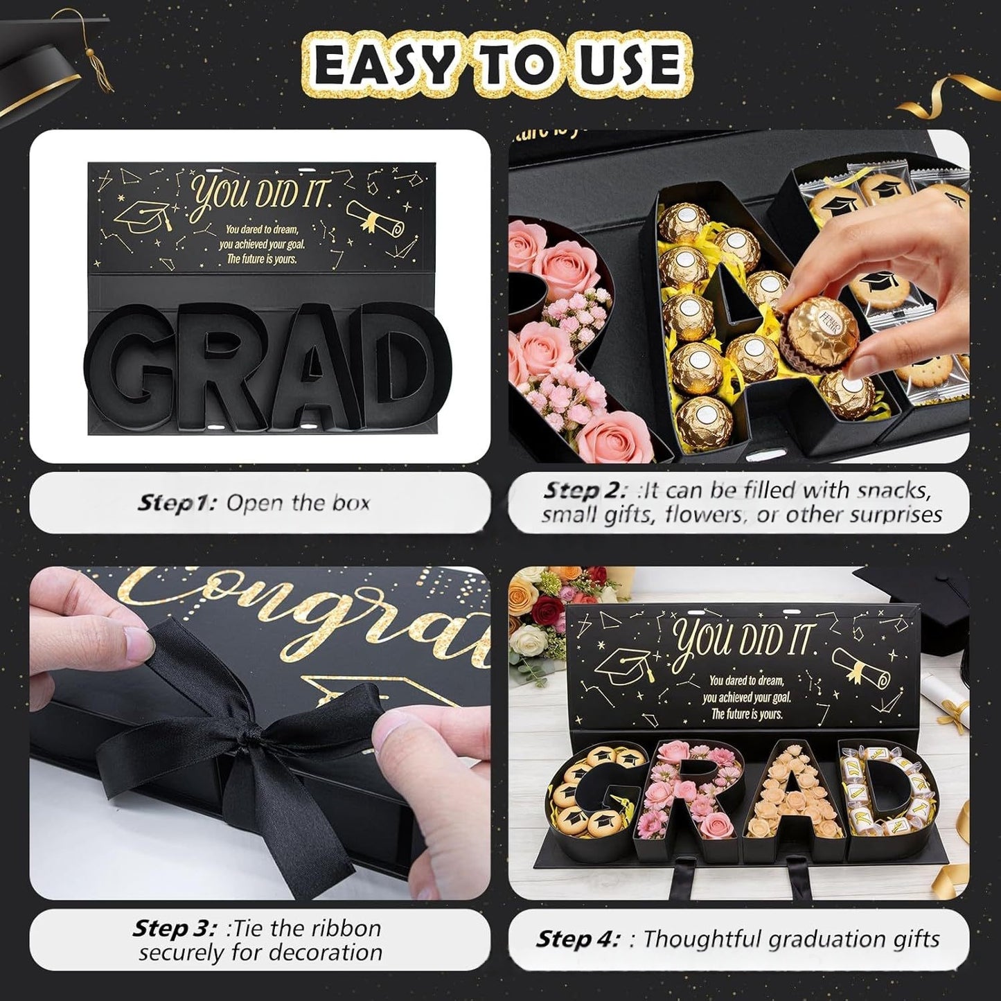 Graduation Cardboard Gift Box