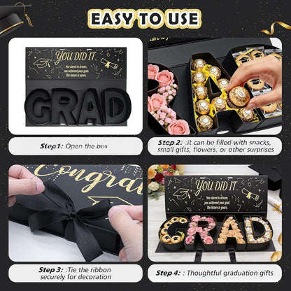 Graduation Cardboard Gift Box